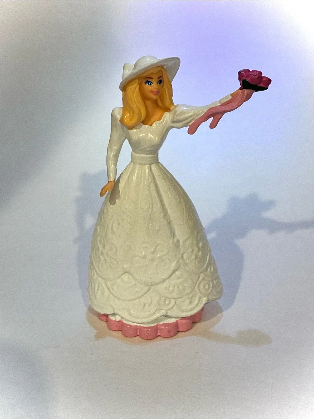 Vintage Barbie Bride Figure, PVC, by Applause, 1990